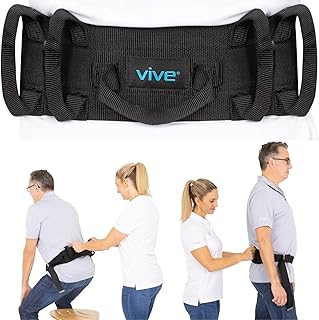 Transfer Belt with Handles (Caregiver) — Transfers