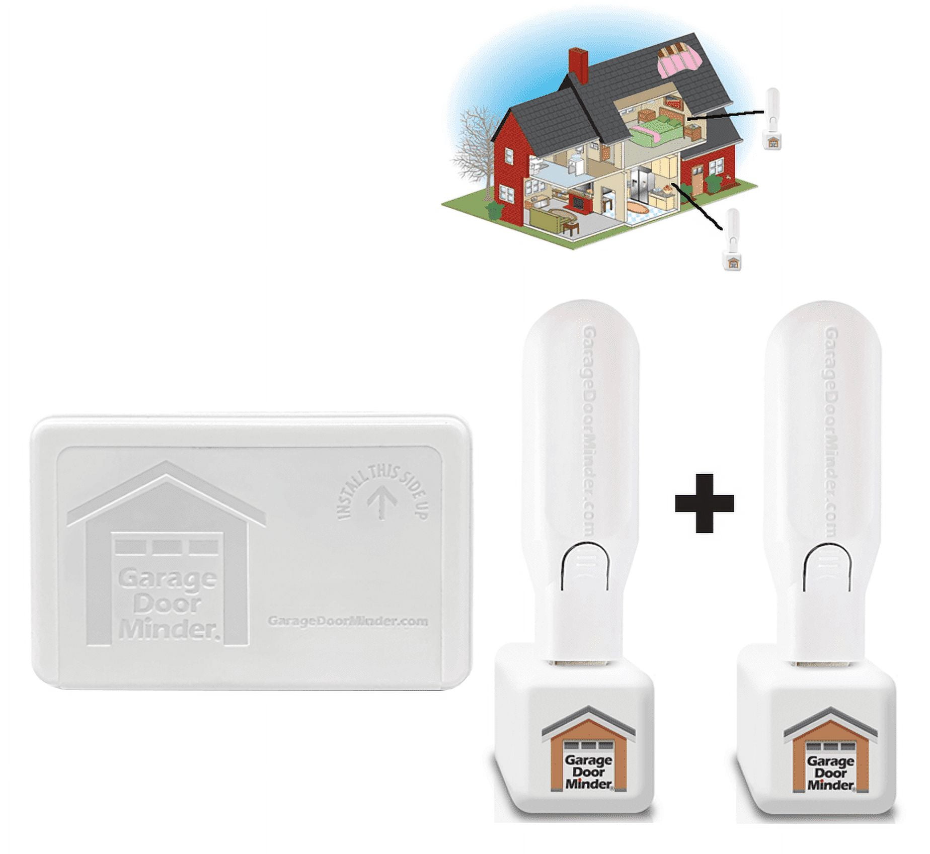 Garage Door Open Alert Sensor — Home Safety