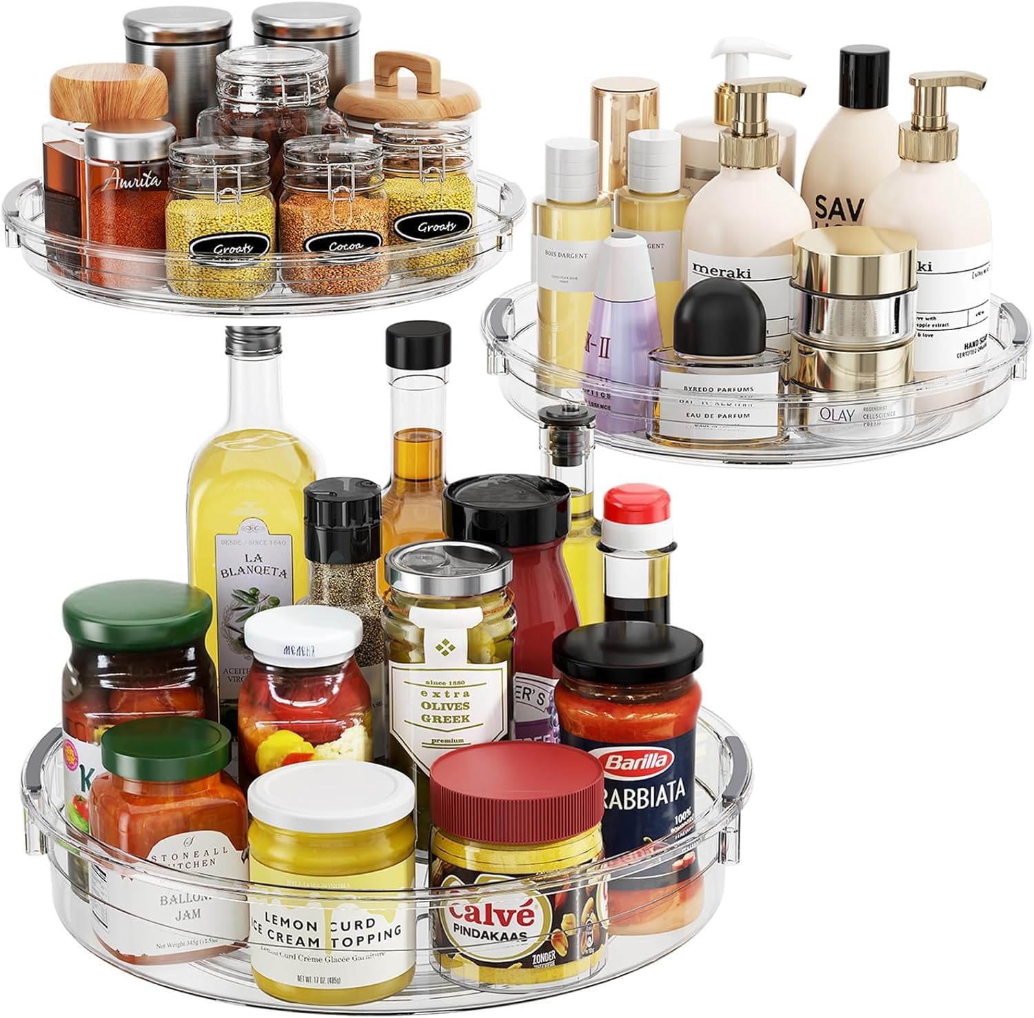 Lazy Susan Turntable Organizer — Home Safety