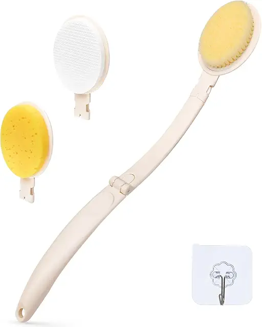 Long Handled Bathing Sponge — Bathroom Safety