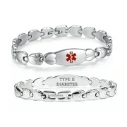 Engraved Medical ID Bracelet — Home Safety