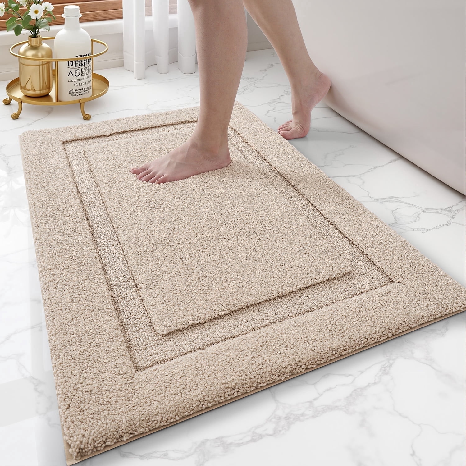 Quick Dry Non-Slip Bath Mat — Bathroom Safety