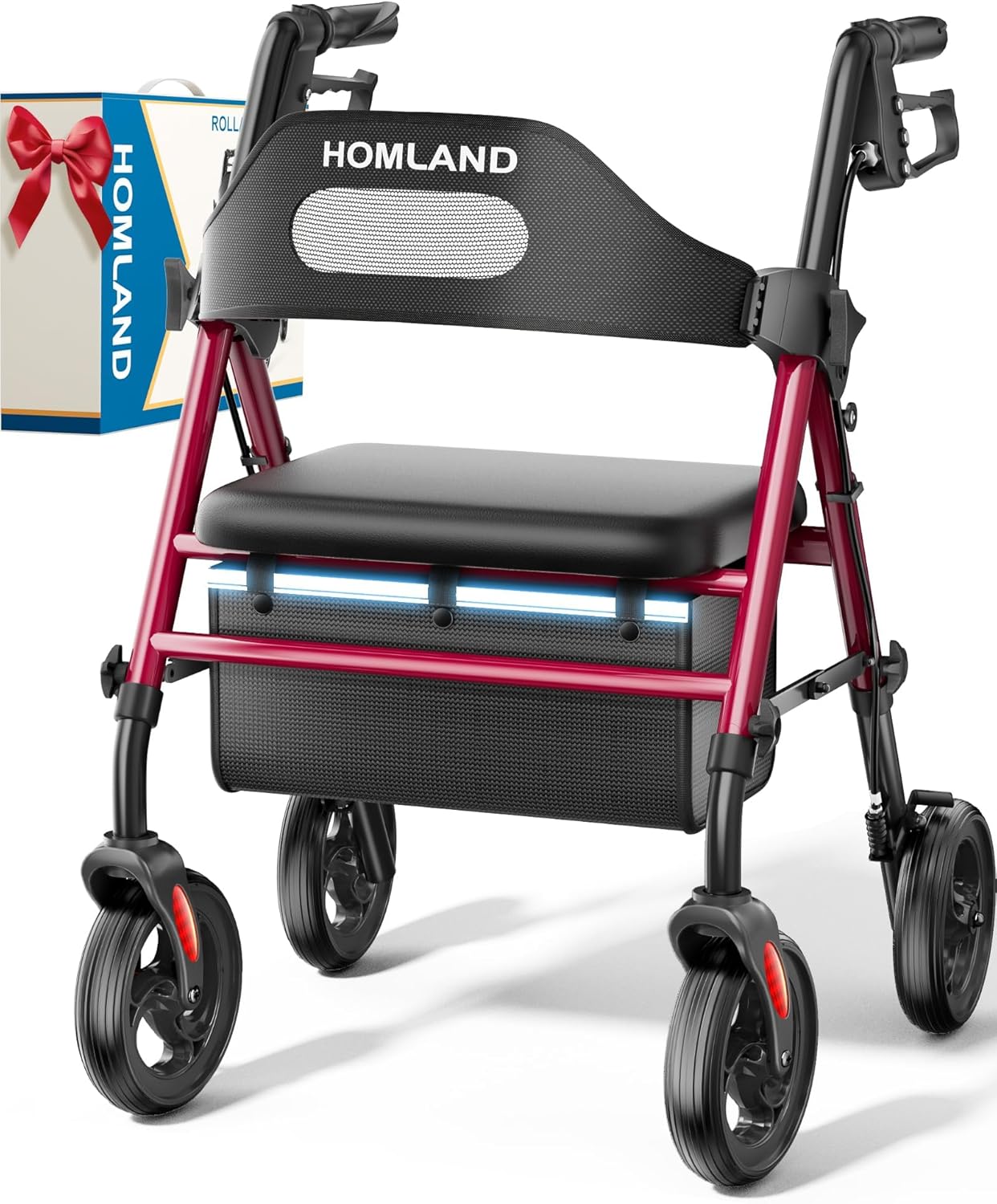 Rollator Walker With Seat — Home Safety